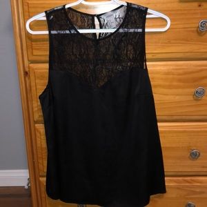 Classy satin tank top